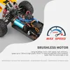 ElectricRC CAR WLTOYS 144010 144001 75 км ч 24G RC Бесщета 4WD Electric High Speed ​​Offroad Demote Drift Toys для детей гонок 230630