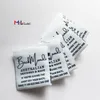 Custom Garment label woven labels for clothes sewing Notions clothing tags center fold207q