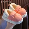 Sneakers Casual Zachte Kids Slippers Winter Indoor Anti Slip Dikke Slippers Voor Kinderen Comfortabele Warme Pluche Thuis Jongens Meisjes schoenenHKD230701