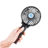 USB -prylar Portable Mini Fan Battery laddningsbart fällbart handtag Kylare kylfläktar för utomhussportsresor Drop Delivery Compu DHXPN