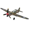 Avion RC électrique P 40 P40 Fighter 400mm Envergure 2 4GHz 4CH EPP 6 Axes Gyro One Key U Turn Aerobatic RC Avion RTF pour Formateur Débutant 230703