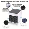 1pc Usb Cooler Home Desktop Air Conditioner Fan Portable Dormitory Office Cold Fan Mini Small Fan