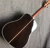 Chitarra solida Top in abete personalizzato, tastiera e ponte in palissandro, chitarra acustica di alta qualità D45 258