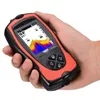 Fish Finder Lucky Trådlöst ekolod Ekolod Larmsensor Vattendjup fiskstorlek med LCD-färgskärm Pesca Deeper Fishfinder fiskedrag HKD230703