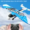 طائرة RC الكهربائية RC Plane 2 4GHz Glider Wingspan Control Control Drones Airplanes UAV EPP Children Gift Associed Flying Model Toys 230703