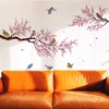Autres décorations pour la maison brindilles oiseau petite maison nid d'oiseau autocollants pour chambre d'enfant chambre étude décoratif décalcomanie murale bâton décor à la maison R230630