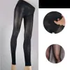 2pcs pack Mens Shaping Oil Socks Sheer Shiny Silk Legging Pantyhose Dance Tights Sexy Black Bright Thin244h
