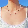 Perlenketten 17 km Bohemian Natural Shell Choker Halskette für Frauen Mädchen Mode Sommer Strand Charm Muschelperlen Schmuck 230613