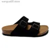 Sandales d'été Arizona Slides birks Hommes Femmes Pantoufles Birko-Flor Nubuck Luxe Sabots En Cuir Moka Chaussures De Plage Extérieur Sandale À Semelles Épaisses T230703