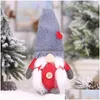 Décorations De Noël En Peluche Suédois Gnome Noël Forêt Homme Poupée Ornements Enfants Scandinave Nordique Nain Jouets Drop Delivery Home Dhjem