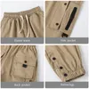 Calças masculinas calças cargo homem harém Y2k tático militar calças cargo para homens Techwear alta qualidade ao ar livre hip hop trabalho empilhado 230701