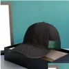 Ball Caps Classic Printing Canvas Baseball Hat Mens Designer