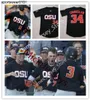 College Baseball porte un maillot de baseball personnalisé des castors de l'État de l'Oregon 25 Joey Mundt 26 Cooper Hjerpe 27 Gavin Logan 28 Wade Meckler 29