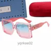 Diseñador G G Gafas de sol Ciclo Lujoso Moda Deportes Polarizar Gu Gafas de sol para hombre Mujer Vintage Béisbol Antideslumbrante Playa Conducción Cuadrado Blanco Gafas de sol