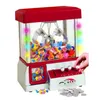 Novelty Games DIY Doll Claw Machine Toy Kids Coin Operated Play Game Mini Catch Crane Candy Machines Music Xmas Gifts adsds 230703