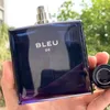 2023 Nuova versione alta Profumo da uomo di marca blu 100 ML Eau De Parfum Fragranza duratura Altro profumo Incenso Drop Consegna veloce