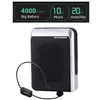 Radio Voice Amplifier 30W UHF Wireless Microphone Bluetooth 5.0 Speaker College Teacher School Tour Guide Portable FM Radio