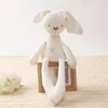 Giocattolo della peluche del coniglio dalle gambe lunghe per lenire il giocattolo della peluche del bambino addormentato Commercio all'ingrosso dei regali dei bambini della decorazione domestica