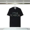 Casa Designer Abbigliamento di moda Magliette Magliette Primavera / estate 2023 New Casablanca T-shirt a maniche corte stampate con alfabeto floreale per uomo Donna