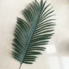 Fiori secchi 10 pezzi Foglie artificiali Piante di simulazione Foglia di palma finta Verde per disposizione floreale Accessorio Parte 230701