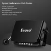 Fish Finder Eyoyo Monitor da 4,3" Fish Finder 1000TVL Telecamera da pesca subacquea Impermeabile Inverno Pesca sul ghiaccio Controllo retroilluminazione 8 LED a infrarossi HKD230703