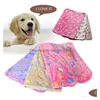 Chenils Stylos Pet Couverture Empreintes De Patte Couvertures Pour Hamster Chat Et Chien Doux Chaud Polaire Tapis Lit Er Drop Livraison Maison Jardin Fournitures Dhvt9