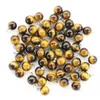 Charms 8Mm 10Mm 12Mm Pietra Naturale Mticolor Forma Palla Argento Per Collana Orecchini Ciondolo Fai Da Te Gioielli Di Moda Che Fanno Drop Delivery F Dhy9C