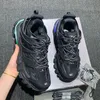 Stylowe buty na co dzień Triple S 3.0 Grey Sneaker Męskie damskie najwyższej jakości Designerskie trampki Damskie buty z oświetleniem LED Akumulator Spersonalizowane buty sportowe Rozmiar 35-46