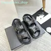 Designer shoe Woman Sandals Slingback Platform Dad Sandal Shoes Leather Calf quilted Slides Summer grandad luxury Sandles for women Beach Strap sandalias 35-42