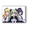 Peintures Filles Und Panzer Décor À La Maison Anime Japonais Papier Enduit Blanc Affiche Mur