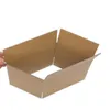 100 6x4x2 Картонные бумажные коробки рассылки по почте упаковочная коробка доставки гофрированная коробка