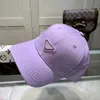 Berretto da baseball Street Fashion Hat Designer per donna Cappelli sportivi da uomo P Cappelli aderenti Cappello a secchiello estivo Casquette Snapback regolabile rosa