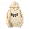 Heren Hoodies Sweatshirts Gothic Oversized Hoodie Lange Mouw Harajuku Trui Mannen en Vrouwen Esthetische Hip Hop Retro Vrienden Winter 230703