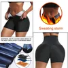 Vita Tummy Shaper Waist Trainer Donna Sudore Sauna Pantaloni Vita alta Perdita di peso Pantaloni dimagranti Controllo Hip-Lifting Body Shaper Pancia brucia grassi 230701