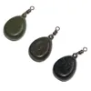 Accessoires de pêche Carpe Plomb Plombs Enduit Plat Pivotant Noir Marron Vert Plomb Drop Delivery Sports Outdoors Dhndr