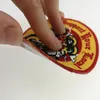 Top Quality Bandidos Support Your Local Embroidery Patch Detailed Patch Red Club MC Biker Motocycle for Jacket 3175