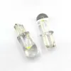 Nytt 10x 2021 Nytt est W5W Led T10 Billjus COB Glas 6000K Vit Bil Bilar Registreringsskylt Lampa Dome Läs DRL Lampa Stil 12V