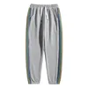 Męskie spodnie mody mężczyźni drescze luźne swobodne joggery spodni wiosna lato harajuku high street proste wygodne solidne kolory mężczyźni 230701