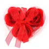 Fiori secchi Scatole regalo di sapone romantico a forma di cuore di fiori di rosa Simulazione Regalo di San Valentino Ricordo della festa di nozze