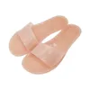 Candy Sommer Frauen Farbe transparente Objektträger flach unterer Größe Strand Sandalen Schuhe Ladies Casual One Word Jelly Slip B B
