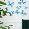 Other Home Decor Butterflies Stickers Art Decal Butterfly Outdoor Bedroom Living Room Home Decor Fridage Decals Wedding Decoration R230630