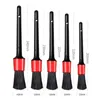 New 5PCS Car Brushes Car Detailing Brush Set Long Soft Bristle For Car Cleaning Detailing Brush Dashboard Air Outlet Wheel Brush