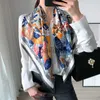 Écharpes de luxe femme écharpe mode Soie Carré Écharpe Pour Femmes90 * 90 cm Cou Cheveux Cravate Bande Designer Doux Foulard Hijab foulard en soie J230703