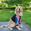 Hundkläder OIMG Medium Large Dogs Armbågsskydd Ledd slitstarka kläder Golden Retriever Labrador Akita sommar tunn tröja