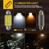 New AILEO 1x C10W C5W LED Canbus Festoon 31mm 36mm 39mm 42mm for car Bulb Interior Reading Light License Plate Lamp White Free Error