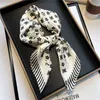 Scarves Scarves scarf designer scarf Silk Scarfs for Women cap shawl Lightweight Square Satin Head Wrap Medium Headband Shawl Character Letter Animal Pr J230703