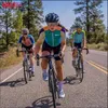 Rowerowe koszulki MLC Monos Mjer Women Triathlon Jescuit Rowery Jersey Sets Bike Odzież Summer Pro Team Riding Skusuit MTB Ropa Ciclism 230701