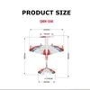 Electric RC Aircraft QIDI 550 SWIFT ONE Sky Challenger 2 4GHz 6CH With 6 axis Gyro 3D 6G Switchable One Key Hanging 3D Stunts EPP 505mm Wingspan 230703