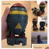 Decorative Objects Figurines Mini Nuke Bomb Storage Box Retro Resin Figurine Desktop Art Crafts Decor For Home Bedroom Office Tabl Dhve4