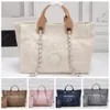 Zehentasche Totes Handtasche Designer-Tragetaschen Strand Canvas Umhängetasche Damenmode Klassische Taschen im Vintage-Stil